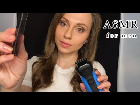 Видео: АСМР Парикмахер✂️Мужская стрижка💇‍♂️ Ролевая игра | ASMR The hairdresser✂️ Men's haircut Role Play