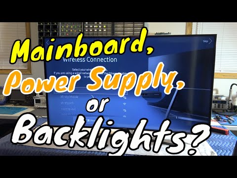 Видео: 55-дюймовый изогнутый телевизор Samsung постоянно перезагружается, и изображение мерцает. un55ku6...