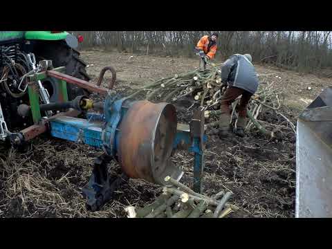 Видео: Измельчитель веток из диска от комбайна