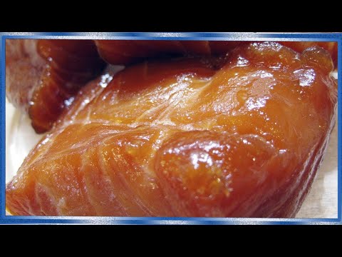Видео: SALMON CANDY, Сладкий лосось кета холодного копчения, рецепты из рыбы от fisherman dv.27rus