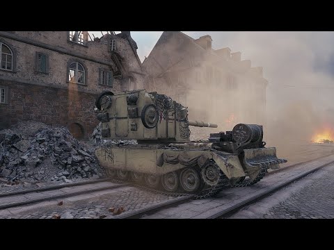 Видео: FV4005 Stage II: Там, где другие погибают, он только просыпается • World of Tanks