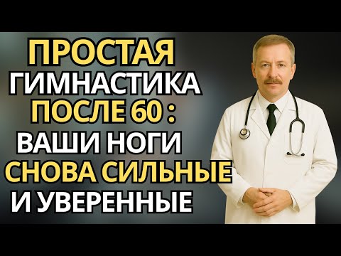 Видео: Пожилые:Как укрепить ноги после 60 - мягкая гимнастика каждый день для здоровья и уверенности