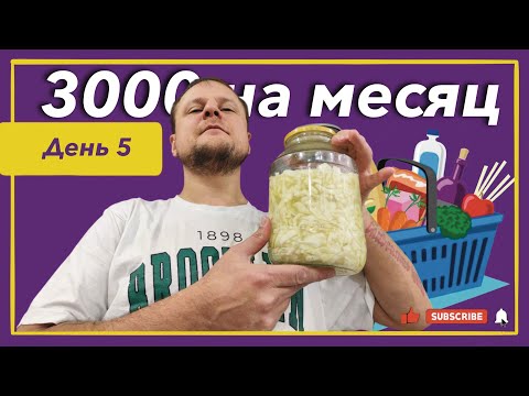 Видео: Выживаю месяц на 3000 рублей! День 5.