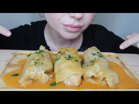 Видео: 😍/ ASMR/ Голубцы Со Сметаной/ Звуки Еды