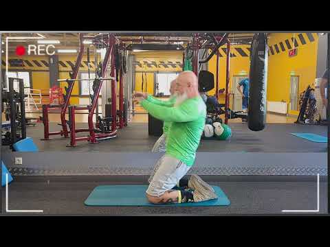 Видео: Тренер Хапаев - Моя тренировка на Ноги. Коксартроз. Эндопротез