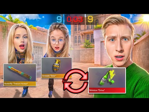 Видео: ДУЭЛЬ ОБМЕН НЕМЕЛИСС СКИНАМИ 1 VS 2 НА 100.000 ГОЛДЫ ПРОТИВ ДЕВОЧЕК СТАНДОФФ 2