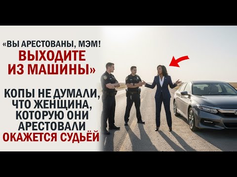Видео: Копы Остановили ЖЕНЩИНУ-СУДЬЮ и Бросили Её В КАМЕРУ НА НОЧЬ