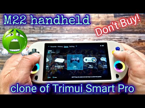 Видео: Клон ретро-ручного Trimui Smart Pro от M22