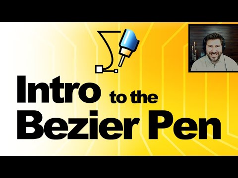 Видео: Учебное пособие по Inkscape: инструмент «Перо Безье» для начинающих