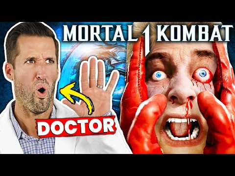 Видео: ВРАЧ смотрит фаталити в Mortal Kombat 1 (MK1) Хоумлендер vs Омни-Мэн