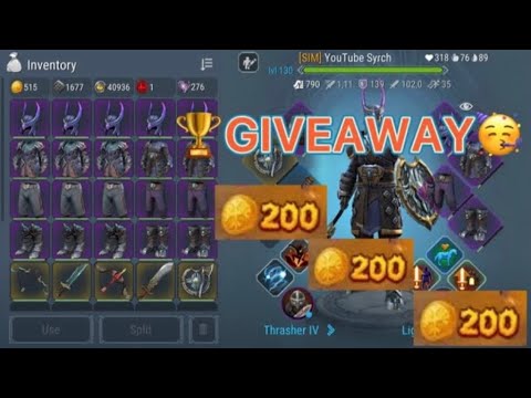 Видео: Frostborn:Big giveaway!Solo pvp,amazing loot,purple,dragon.Большая раздача лута,соло пвп,фиол,драки!