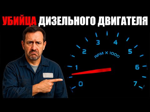 Видео: Эти ПРИВЫЧКИ РАЗРУШАЮТ Ваш ДИЗЕЛЬНЫЙ Двигатель (без вашего ведома).