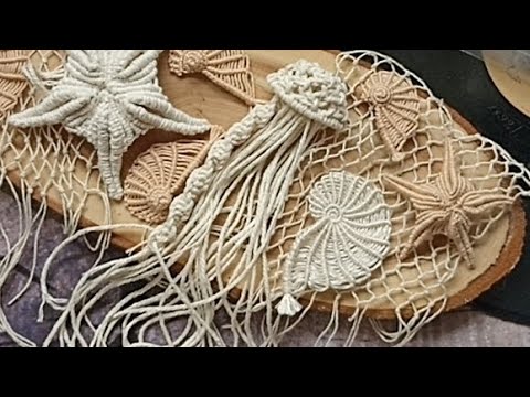 Видео: Медуза в технике макраме 🌊🐚🐙