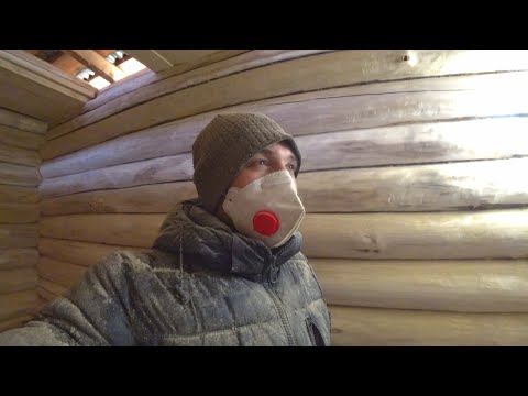 Видео: ДЕРЕВЕНСКАЯ ЖИЗНЬ, ШЛИФУЮ БАНЮ И ЗАПАСАЮ ЗАКРОМА.