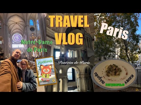 Видео: TRAVEL VLOG: Париж 1 часть🇫🇷