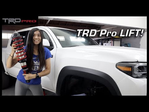 Видео: Установка лифта подвески на Tacoma TRD Pro 2020 года | Комплект для лифта Westcott Designs