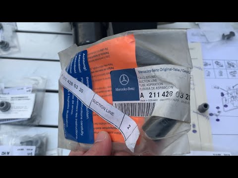 Видео: W211.крепёж и мелочовка для ГТЦ(BOU) и СБЦ(SBC)