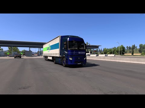 Видео: Рено без тормозов берегись в Euro Truck Simulator 2