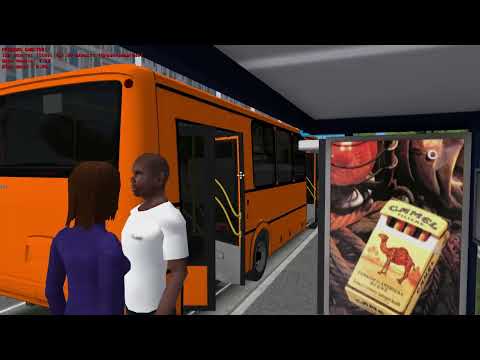 Видео: OMSI 2: Водим на Паз 321054-05 вектор на карте Москва по маршруту 721