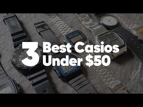 Видео: 3 лучших Casio до 50 долларов
