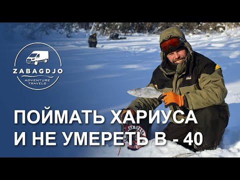 Видео: Ловля хариуса зимой | живем в палатке мороз минус сорок | зимняя рыбалка на Белой Кедве