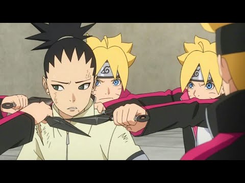 Видео: Боруто против Шикадая | Экзамен на чунина