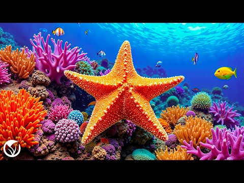 Видео: Спокойная музыка и подводные чудеса 🐬 Красочные рифы для расслабления