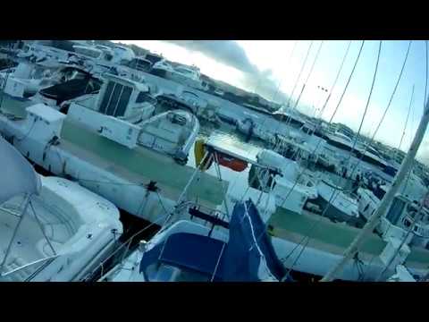 Видео: Подъем на мачту и замена ванты. От первого лица.
