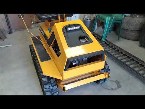 Видео: Минибульдозер Microtrac