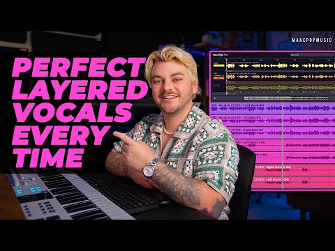 Видео: Сделайте это для ИДЕАЛЬНЫХ вокальных стеков, гармоний и дубляжей (редактирование и сведение фонов...