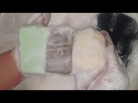Видео: Ароматный пенный сет Хвоя/Дёготь/Лимон от Невской косметики/ASMR Soap🌲🌿🍋