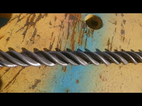 Видео: Торсион из профильной трубы 20*20; 15;15. На холодную