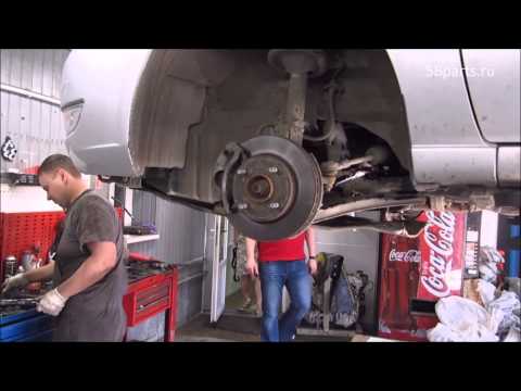 Видео: Установка стабилизатора поперечной устойчивости на Almera Classic