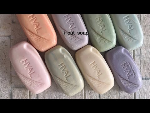 Видео: ASMR cutting dry soap/soap carving/ relax video/ резка сухого мыла