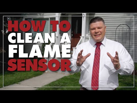 Видео: Техническое обслуживание печи: очистка датчика пламени