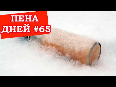 Видео: Пена дней #65. Что случается с замороженным пивом