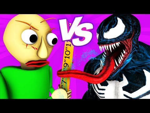 Видео: 🔥БАЛДИ РЕМАСТЕР vs 😎ВЕНОМ - ФИЛЬМ 2 (Все Серии Baldi's Basics Classic Remastered Хоррор 3D Анимация)