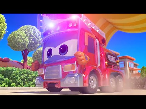 Видео: Школьный Автобус Гордон 🚌 НАДУВНОЙ ЗАМОК (39 серия/1 сезон) 🚌 Развивающий мультфильм