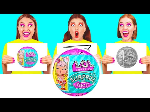 Видео: Кто Лучше Нарисует Предмет, Получит Его | Эпичная Битва c Едой от DuKoDu Challenge