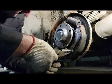 Видео: SAMAND, установка и настройка колодок)+ небольшой косяк)))