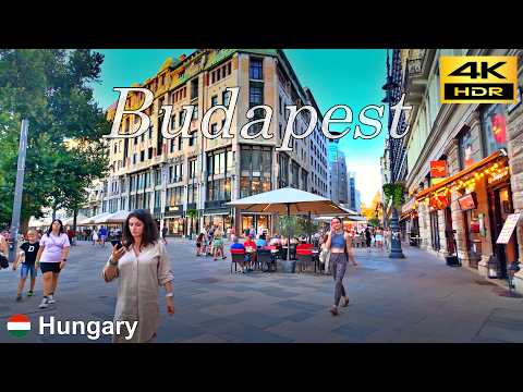 Видео: Прогулки по Будапешту в светлое время суток / Венгрия 🇭🇺 / Июль 2024 г / 4K HDR