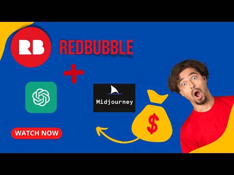 Видео: Redbubble: Chatgpr и Midjourney для создания дизайнов и оптимизации SEO