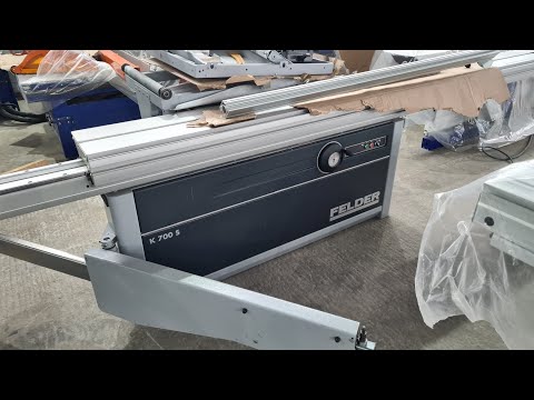 Видео: Форматно раскроечный станок Felder K700S