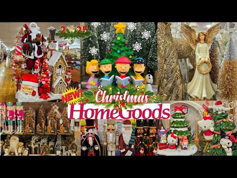 Видео: НОВЫЙ ПОТРЯСАЮЩИЙ РОЖДЕСТВЕНСКИЙ ДЕКОР В HOMEGOODS! 2025 🎄🎅👍