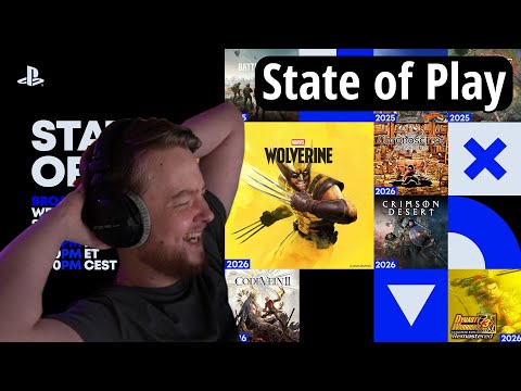 Видео: Jeens впервые смотрит State of Play 2025 | НАРЕЗКА
