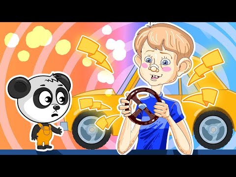 Видео: Гонки в исполнении Яна и Биби - Подборка Видео Для Детей