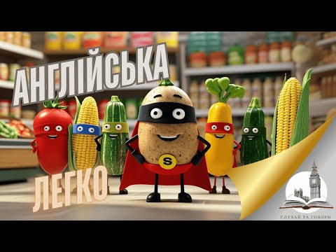 Видео: Англійська мова через пригоди. Вивчаємо назви овочів