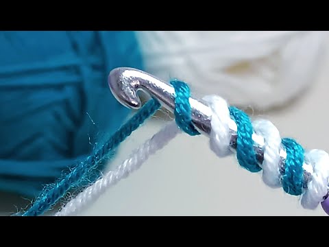 Видео: Новый! Отличный узор для вязания крючком! Вы его еще не видели! Вязание крючком