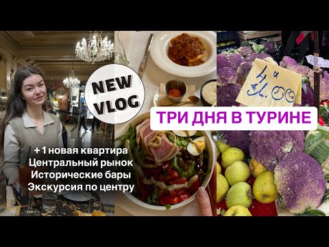 Видео: ЕЩЕ ОДНА КВАРТИРА В ТУРИНЕ | Экскурсия по центру и самые красивые бары | Влог Турин