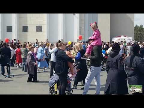 Видео: Комсомольск-на-Амуре 9 мая 2025 года